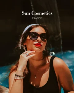 Femme ayant réalisé le soin bronzant Sun Cosmetics - Institut Estetica Beauté