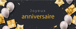 Bandeau carte cadeau anniversaire - Estetica Beaute
