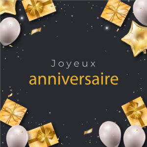 Carte cadeau anniversaire - Estetica Beaute
