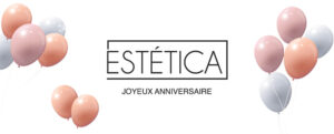 Bandeau carte cadeau anniversaire couleur - Institut Estetica Beaute