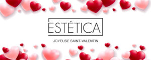 Bandeau carte cadeau Saint Valentin - Institut Estetica Beaute