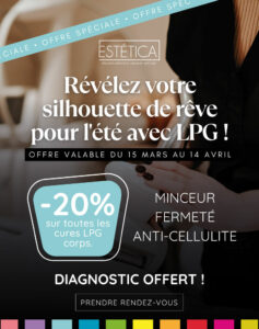 Offre speciale LPG - Institut Estetica Beaute