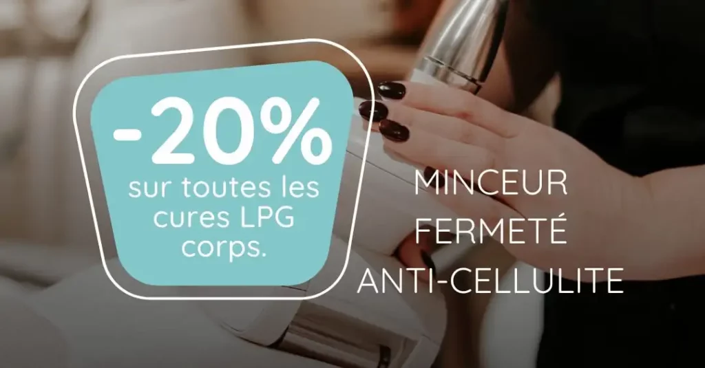 Bandeau offre LPG corps - Institut Estetica Beaute